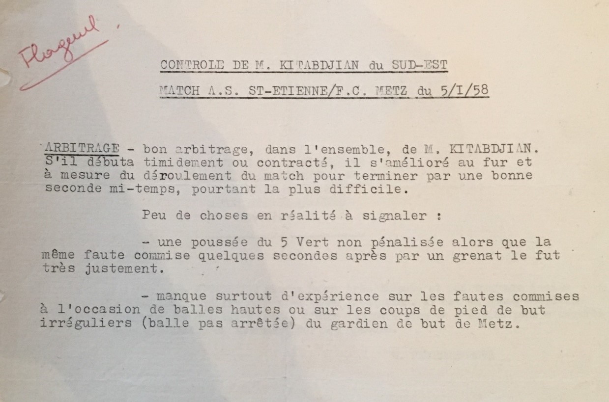 L'arbitrage d'hier à aujourd'hui 