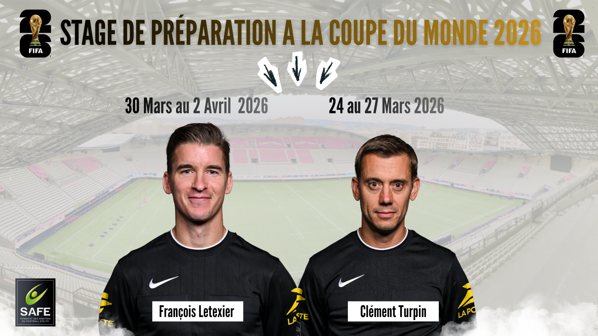 Stage de Préparation pour la Coupe Du Monde 2026