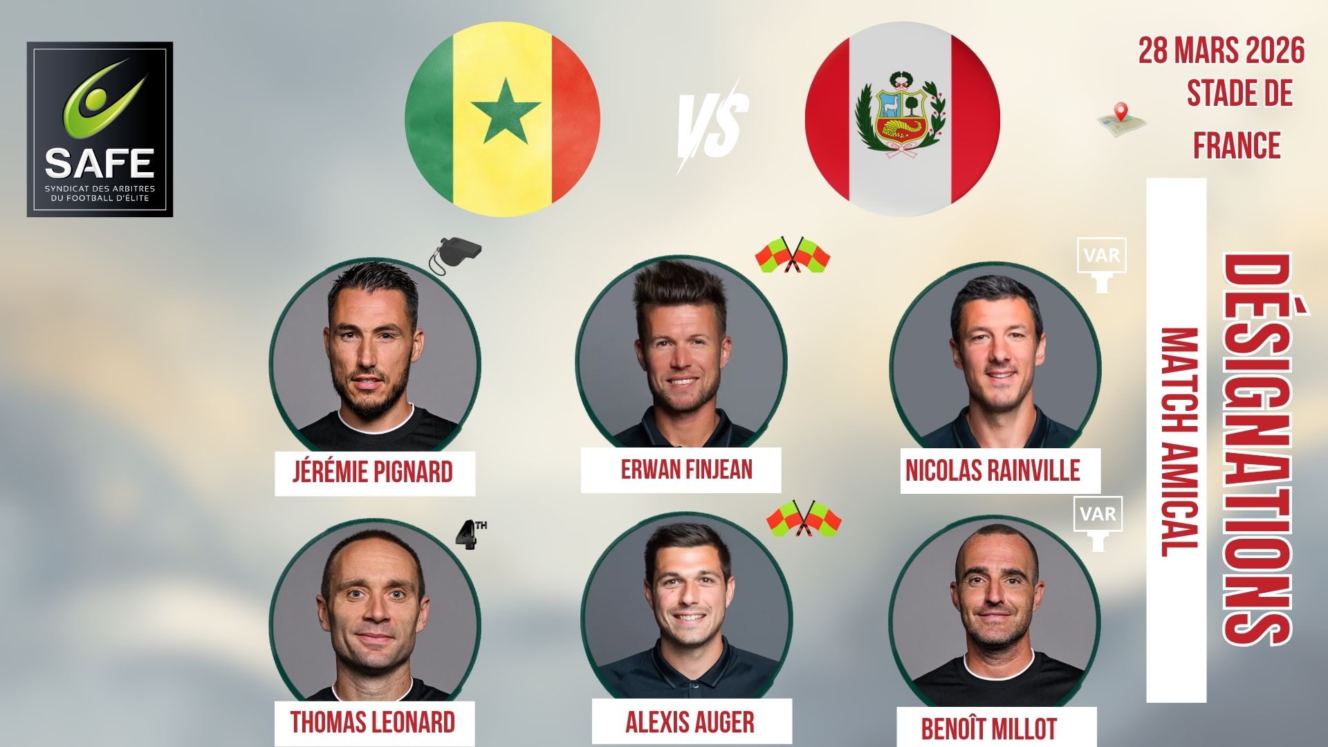 Match amical international 