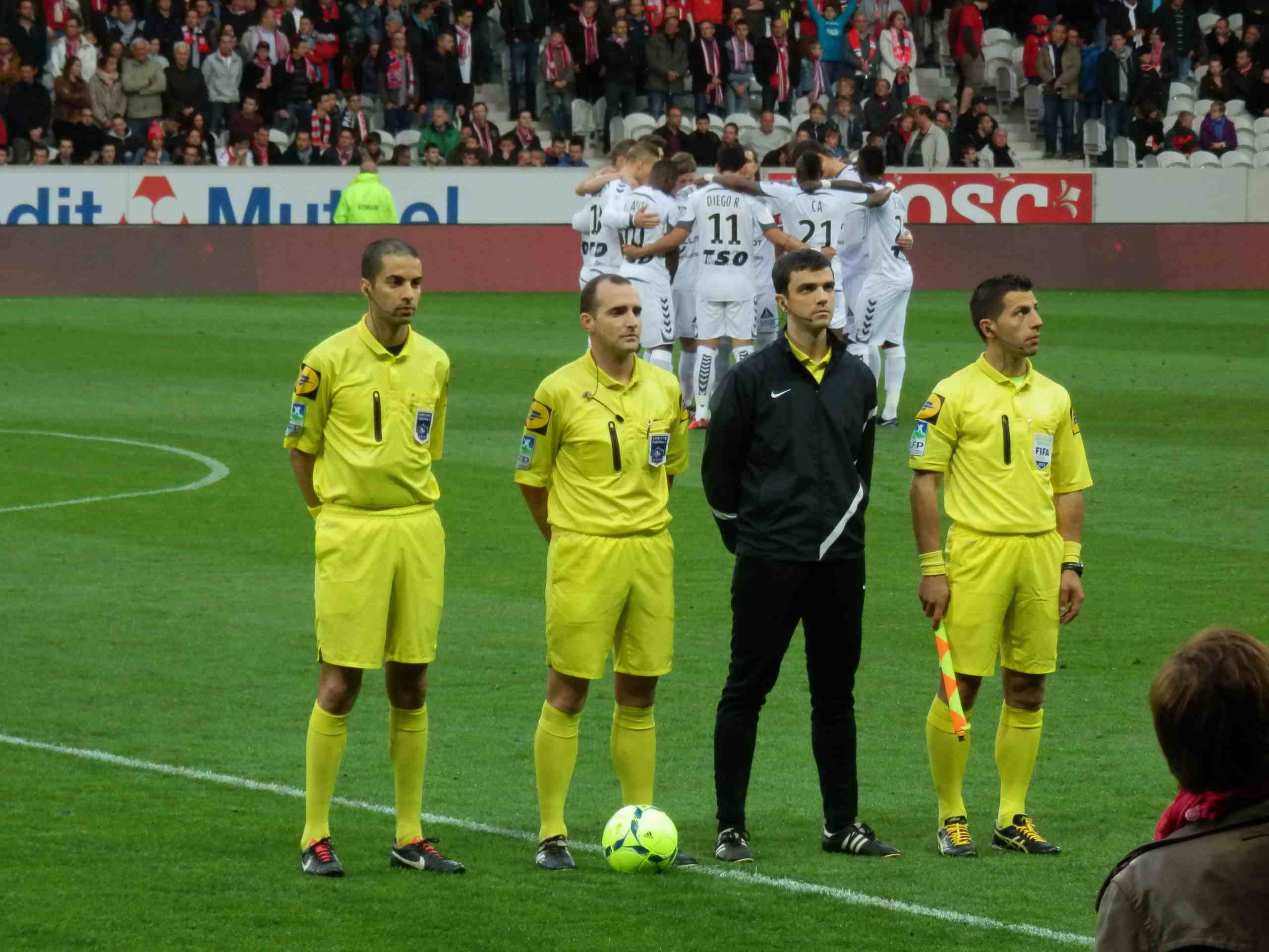 L'arbitre, un professionnel