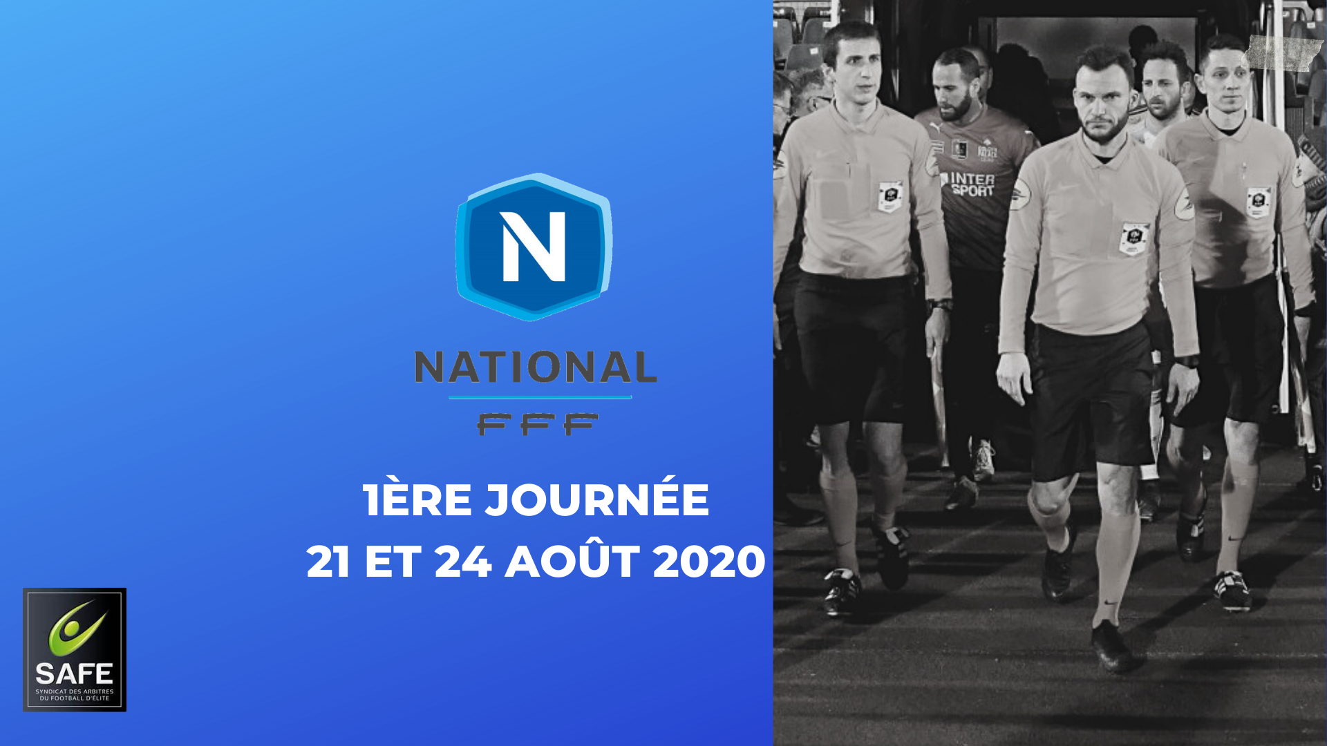 Désignations 1ère Journée de National