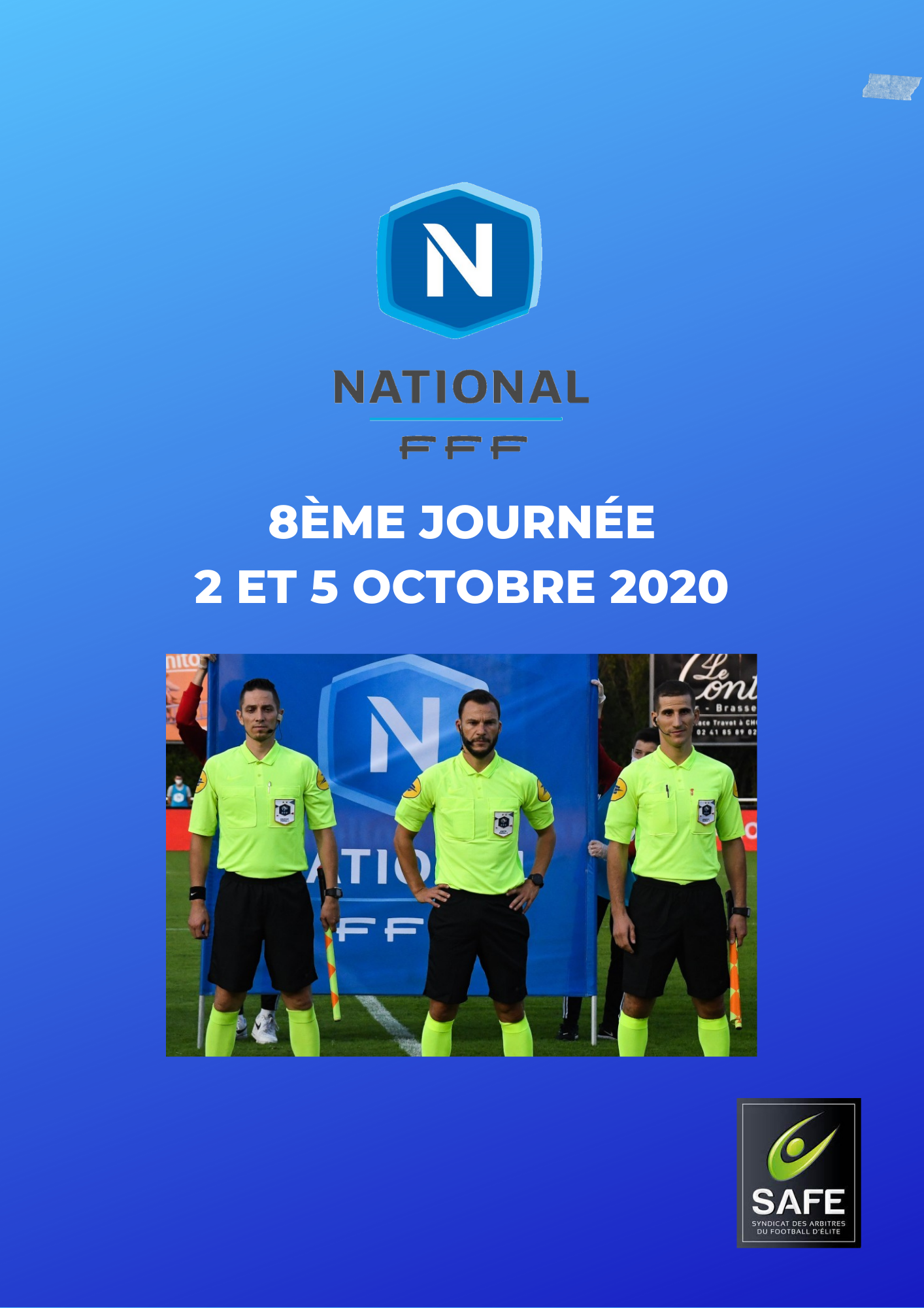 Désignations 8ème journée de National