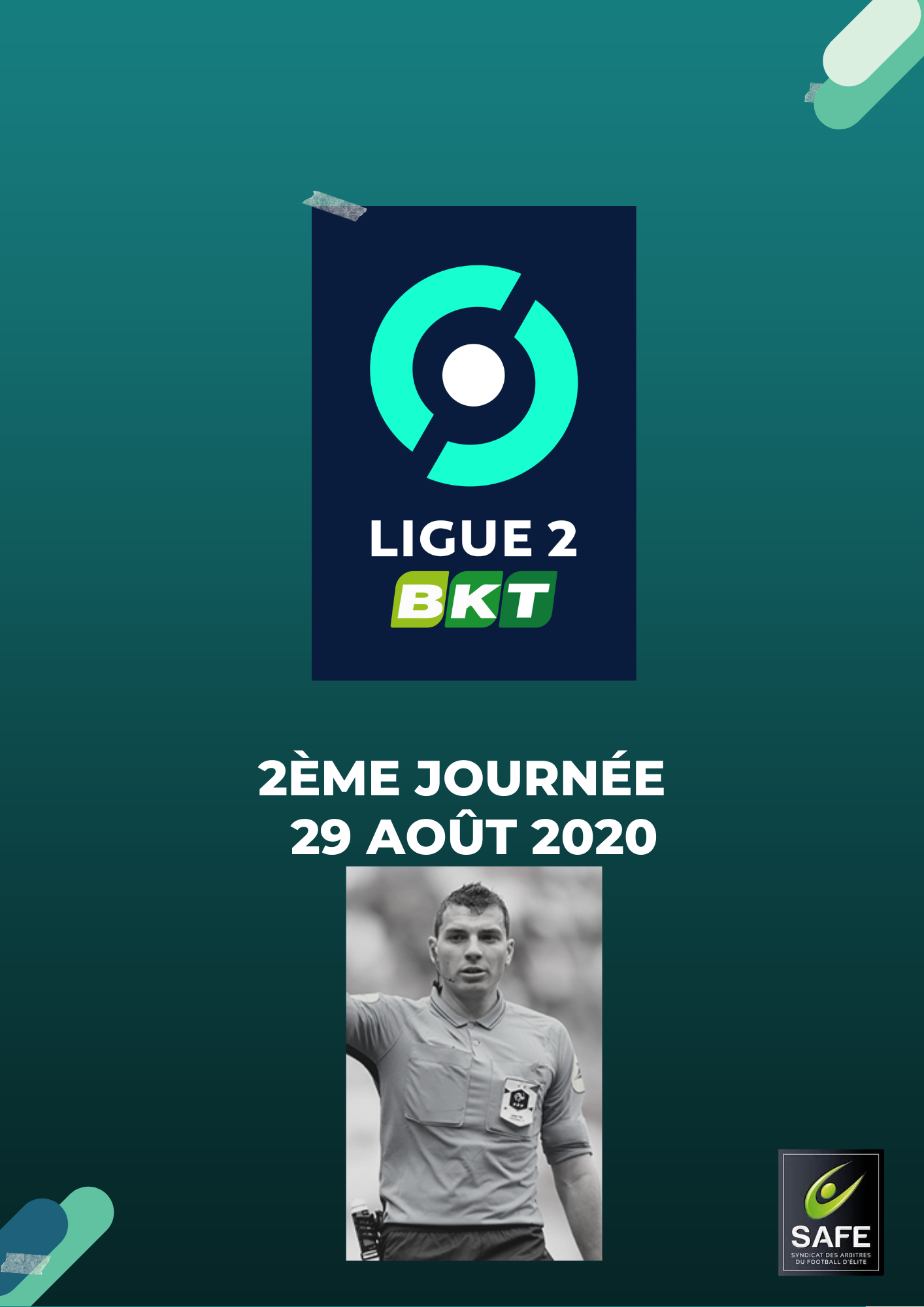 Désignations 2ème journée de Ligue 2