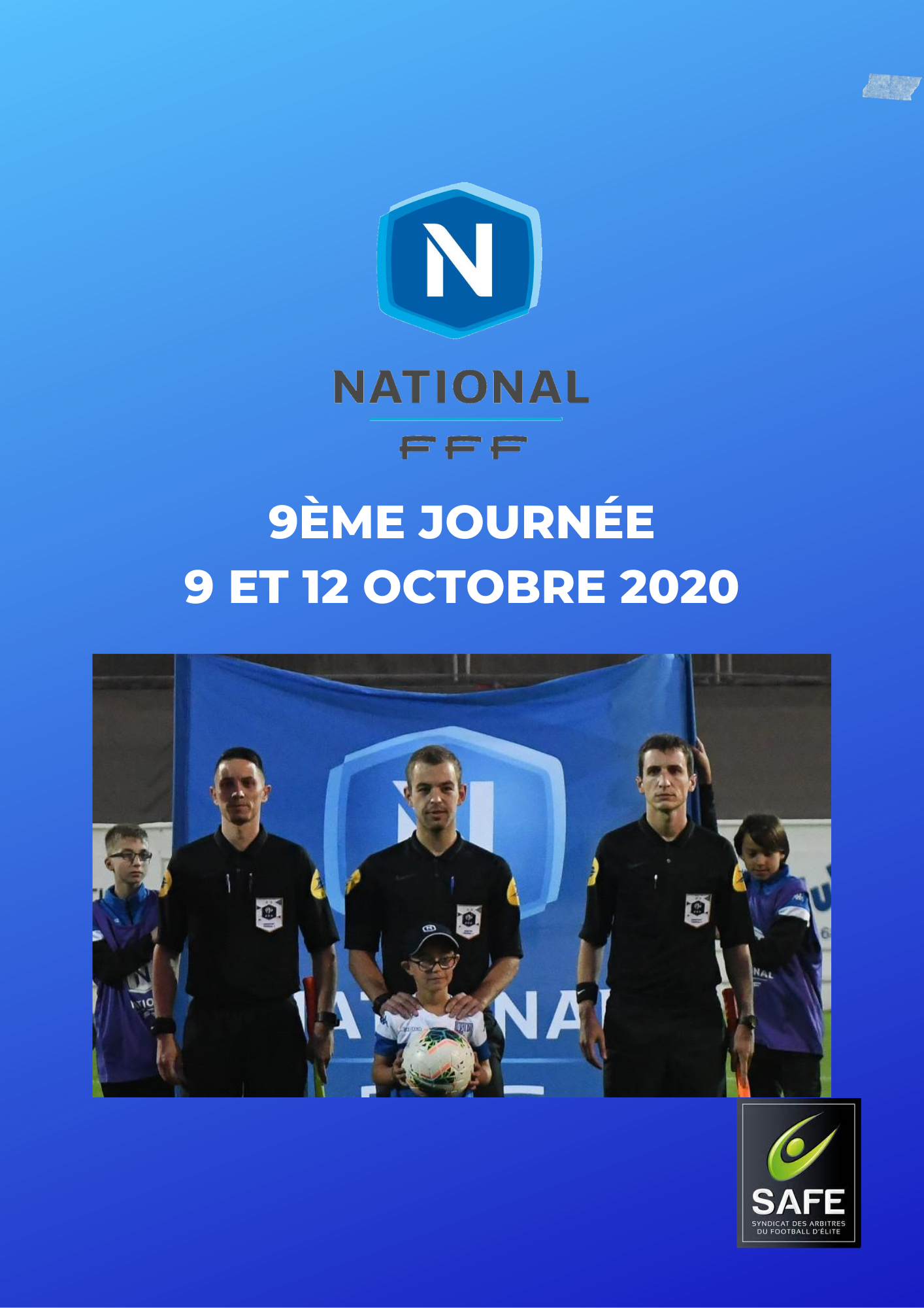 Désignations 9ème journée de National