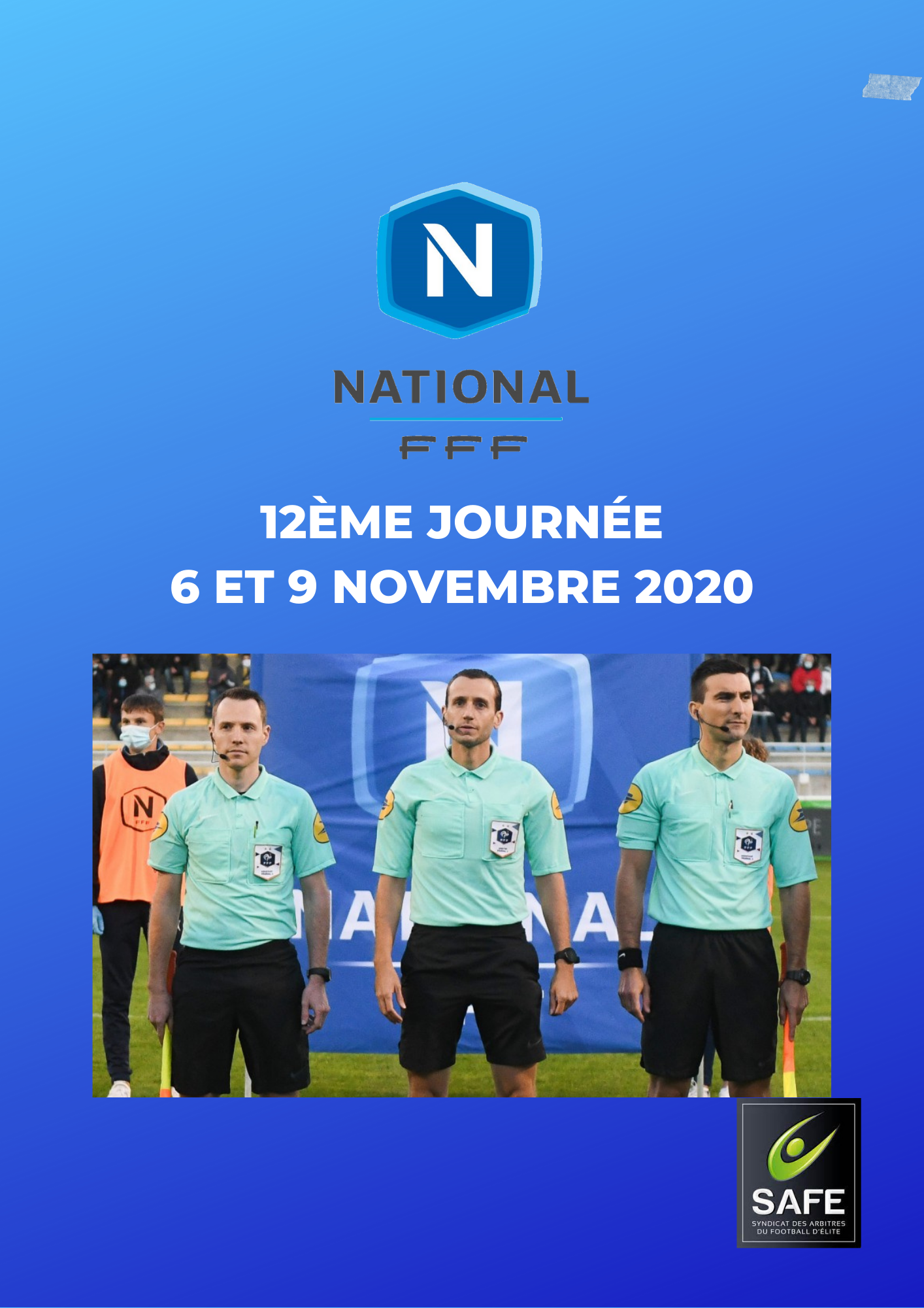 Désignations 12ème journée de National