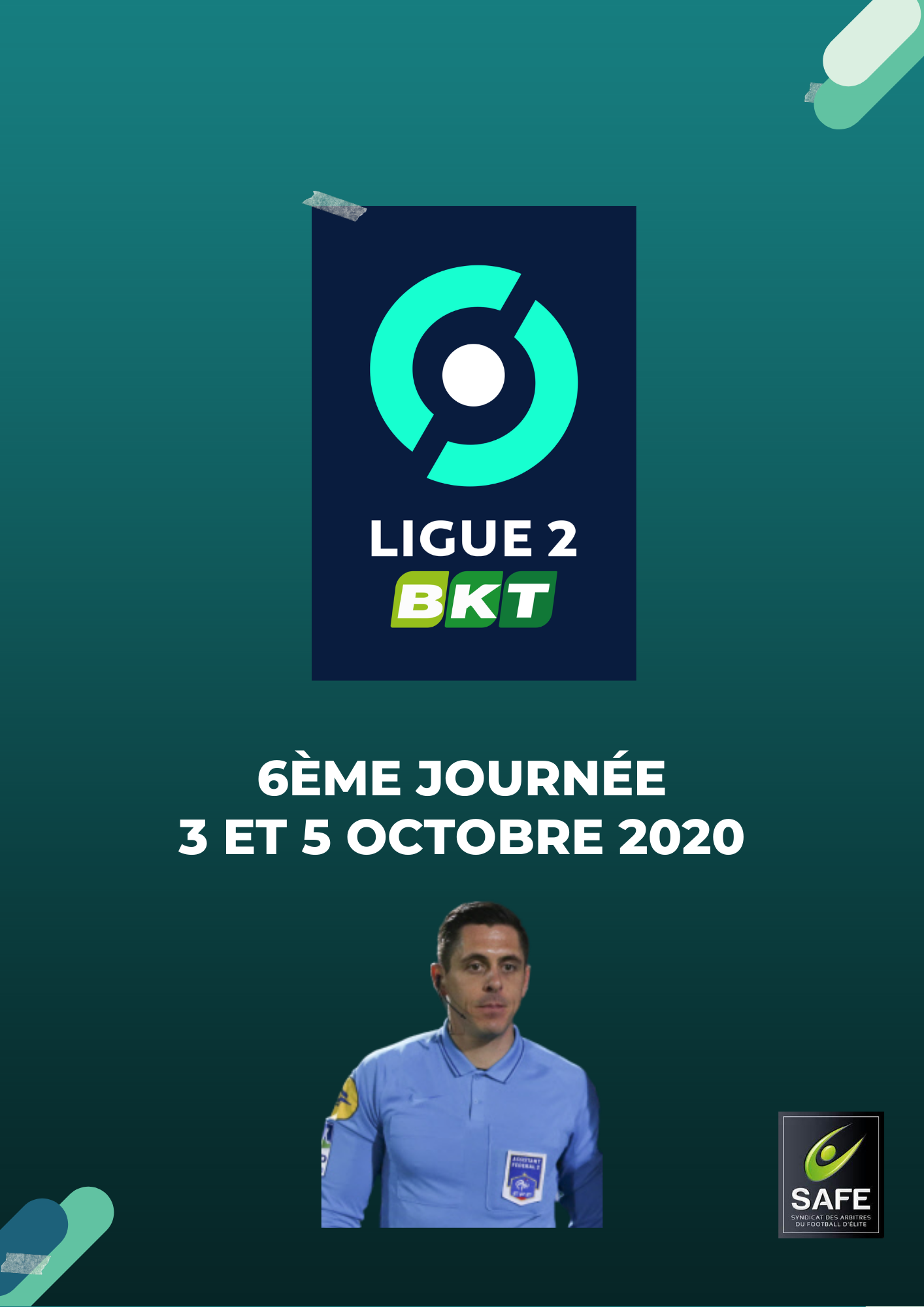 Désignations 6ème journée de Ligue 2
