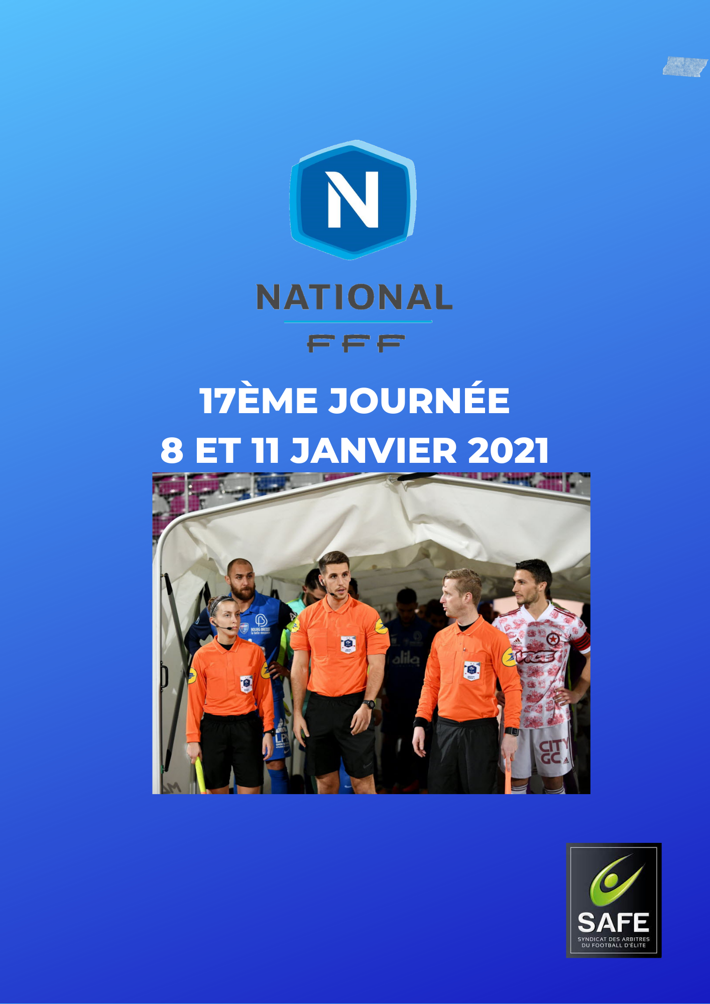 Désignations 17ème journée de National