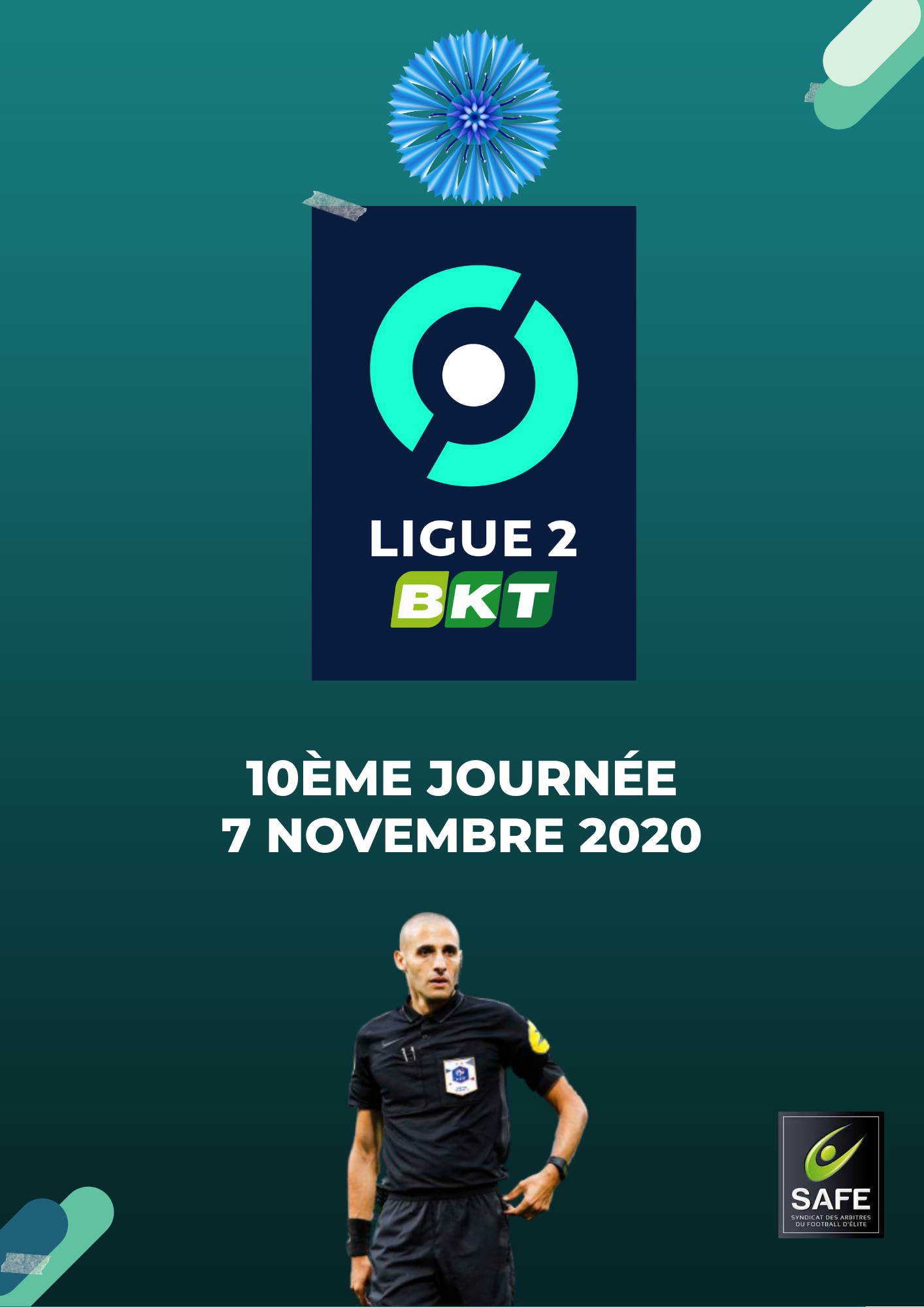 Désignations 10ème journée de Ligue 2