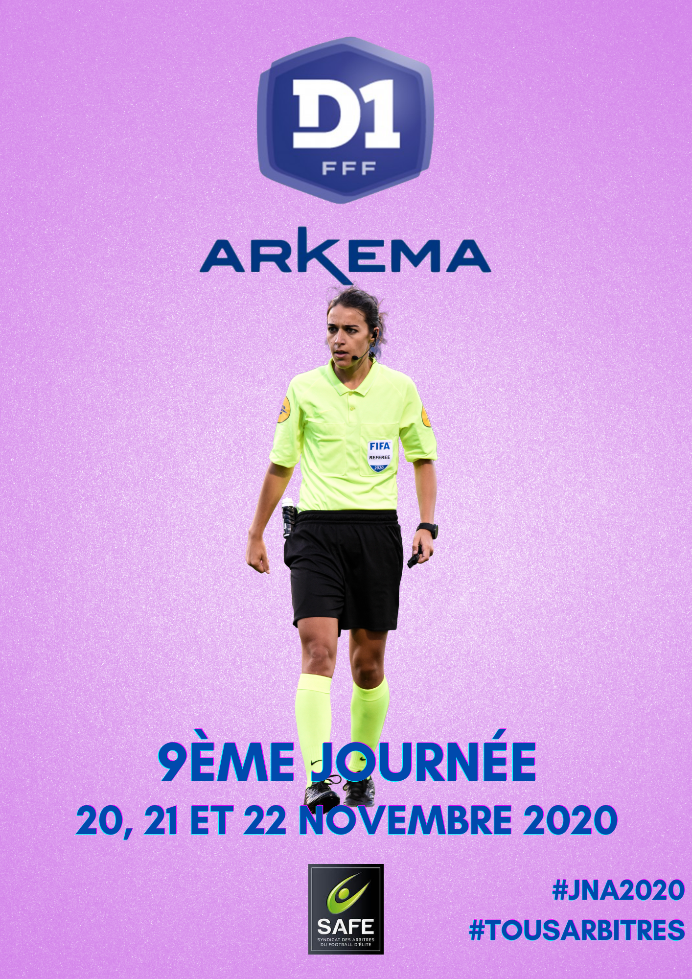Désignations 9ème journée de D1 Arkema