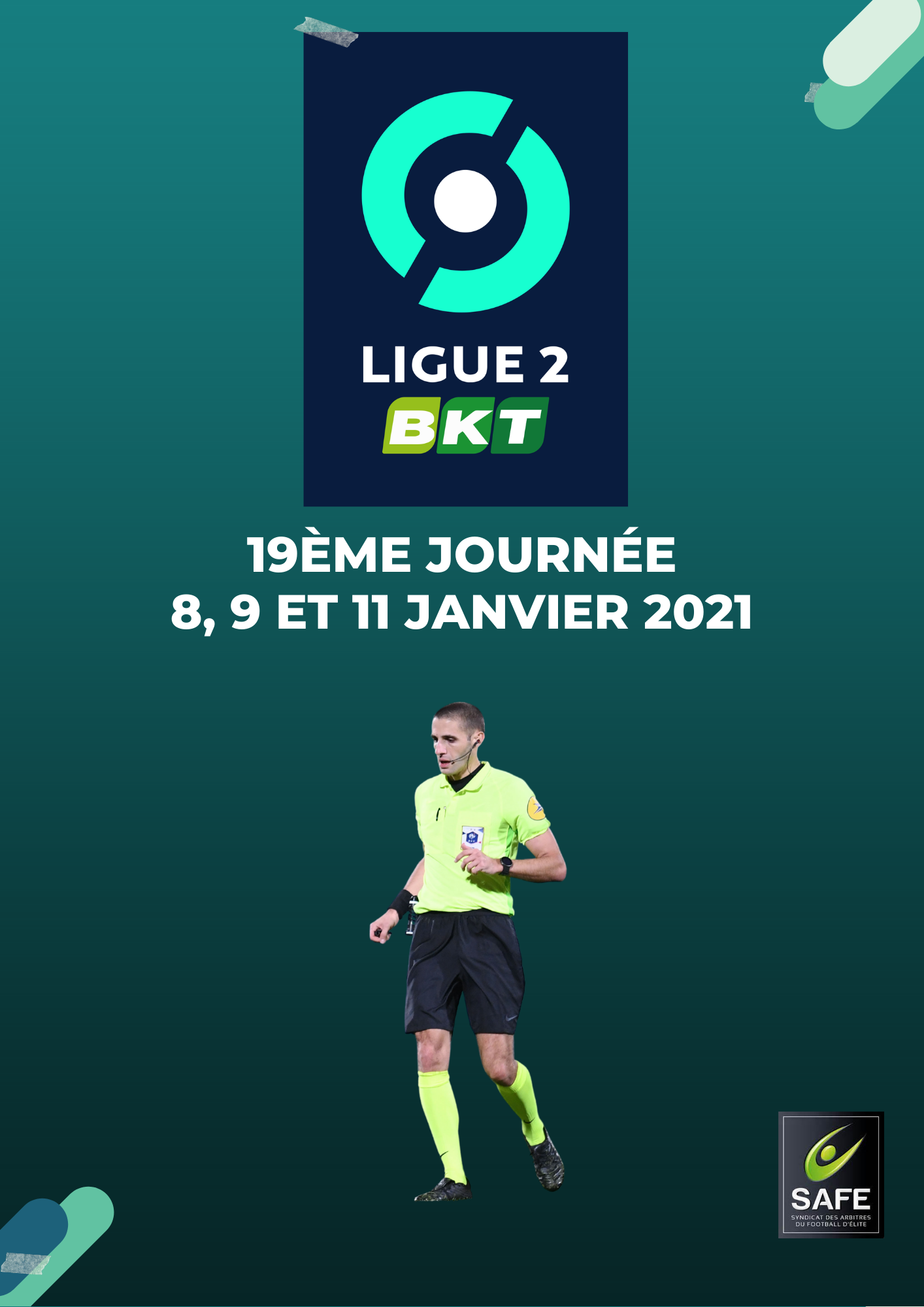 Désignations 19ème journée de Ligue 2