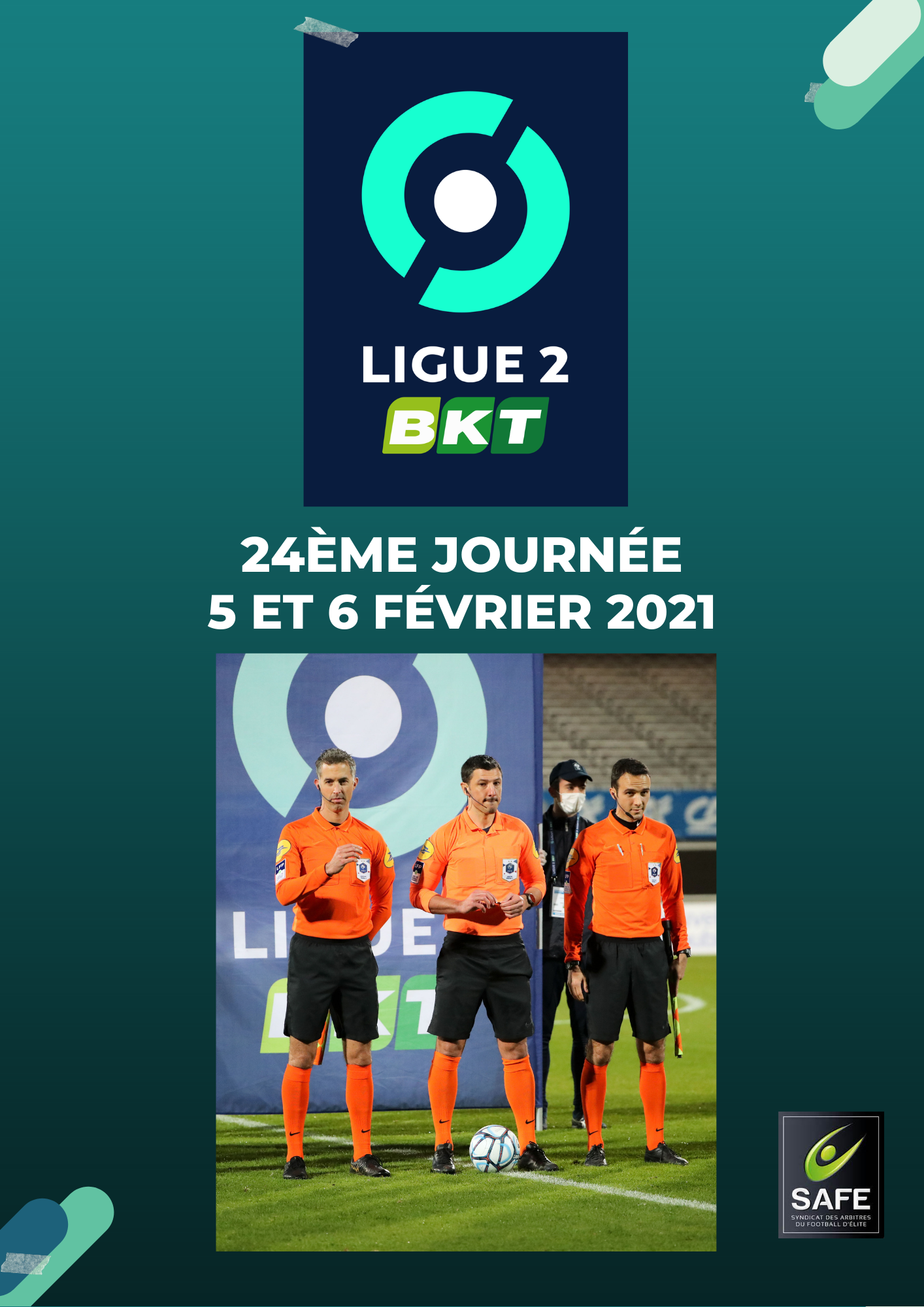 Désignations 24ème journée de Ligue 2